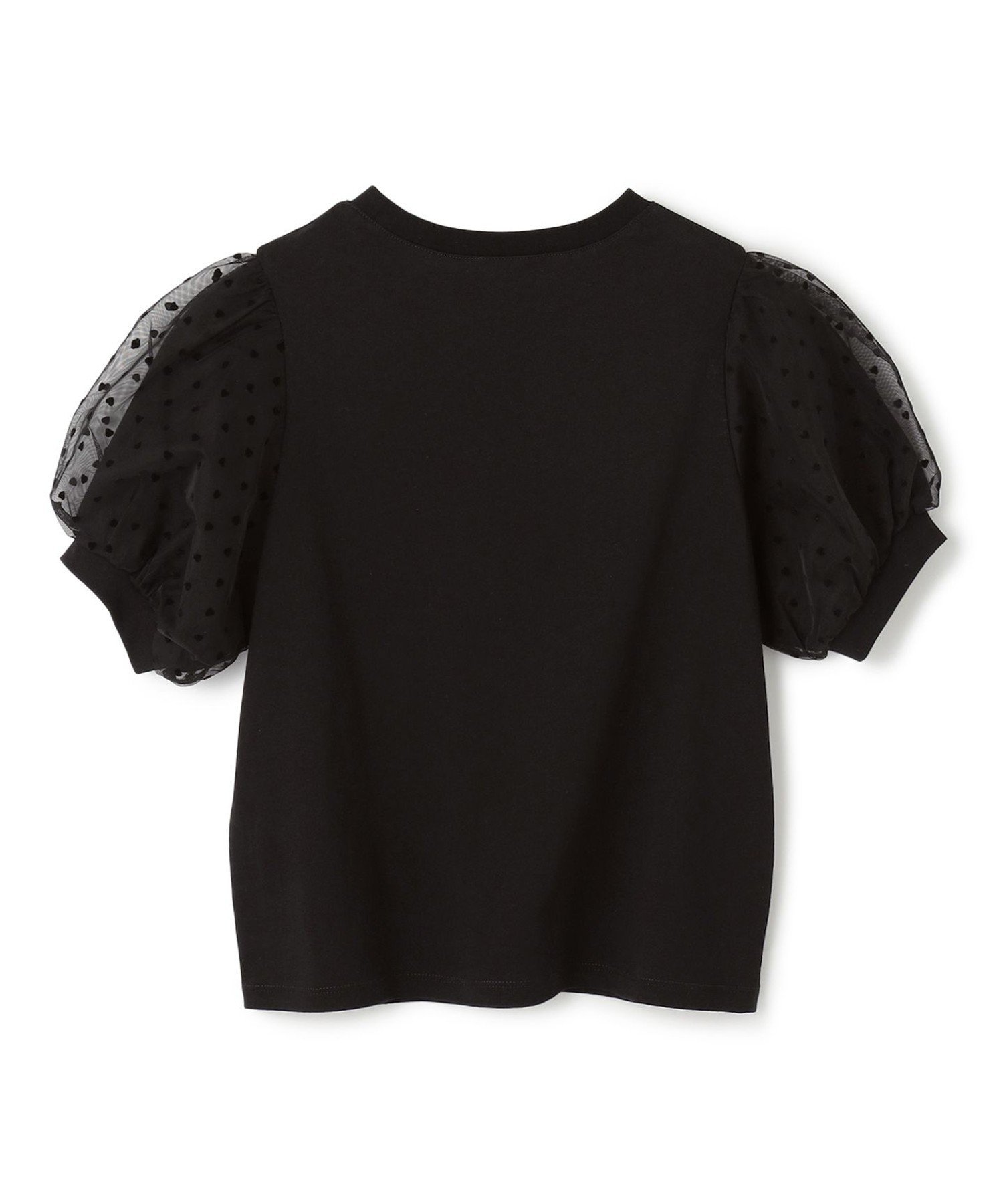 Футболка Футболки разных расцветок [110-150 см] Unfilo, Black [Sleeve Tulle] [005] — фото 3