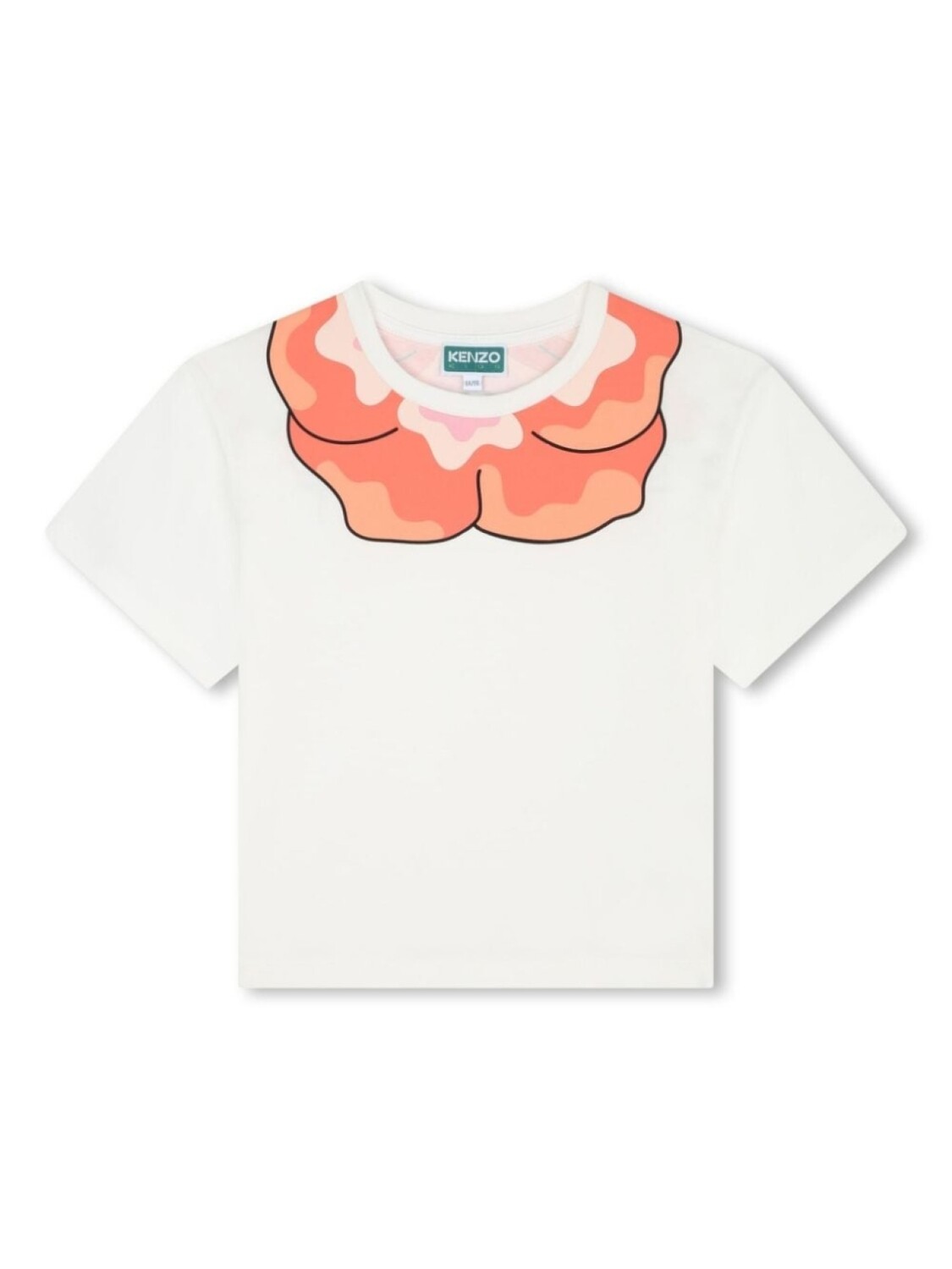 

Kenzo Kids футболка с принтом, белый
