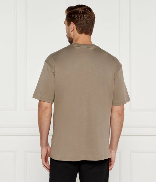 Зеркало на футболке Relaxed fit Boss Green, желтый — фото 3
