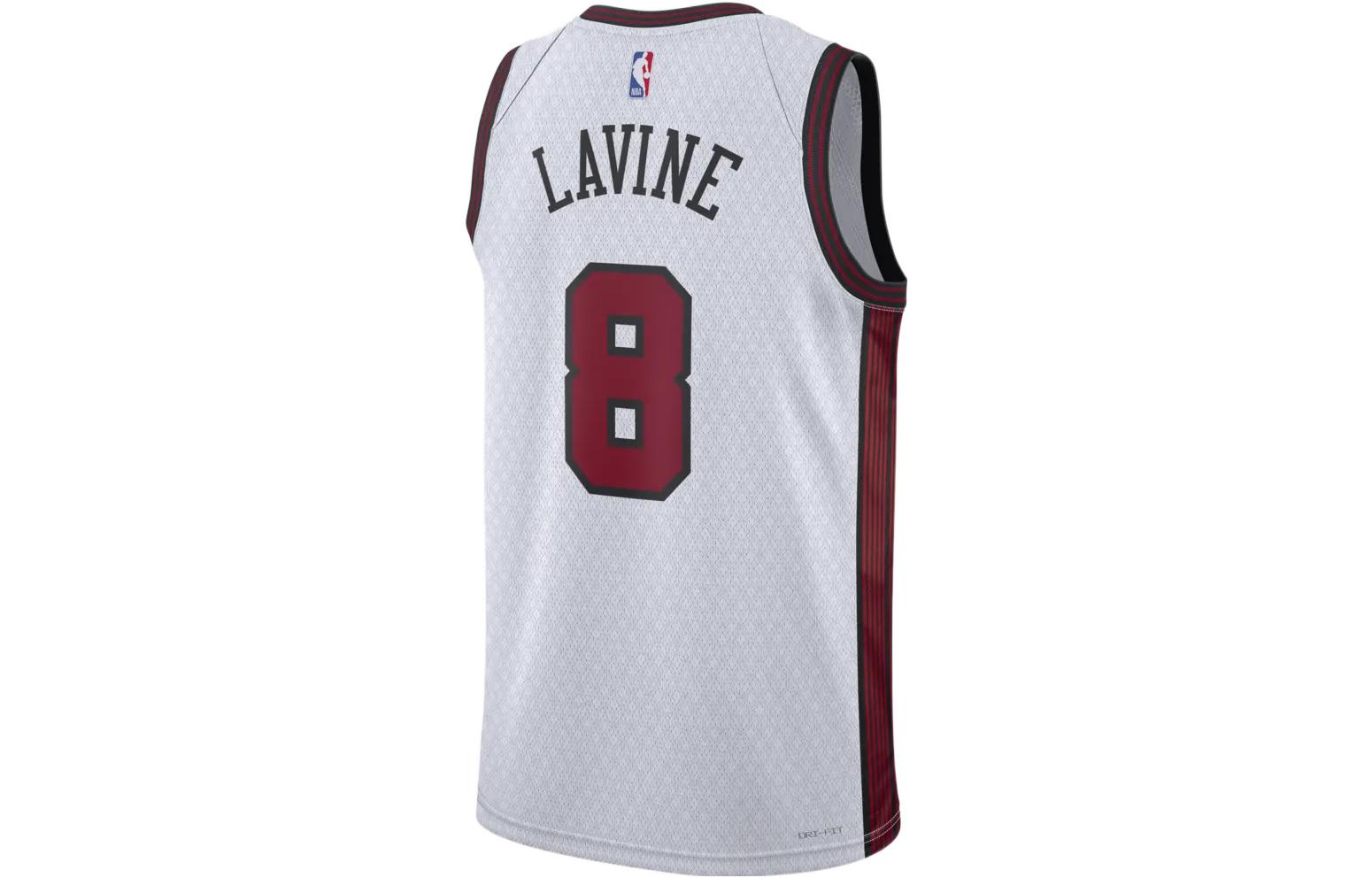 Баскетбольное джерси Nike Dri-FIT NBA Chicago Bulls Zach Lavine City Edition 2022/23 Swingman Jersey — фото 2