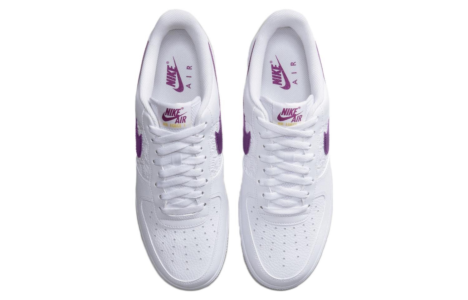 Nike Air Force 1 '07 'Embossed Hoops - Lakers' — фото 4