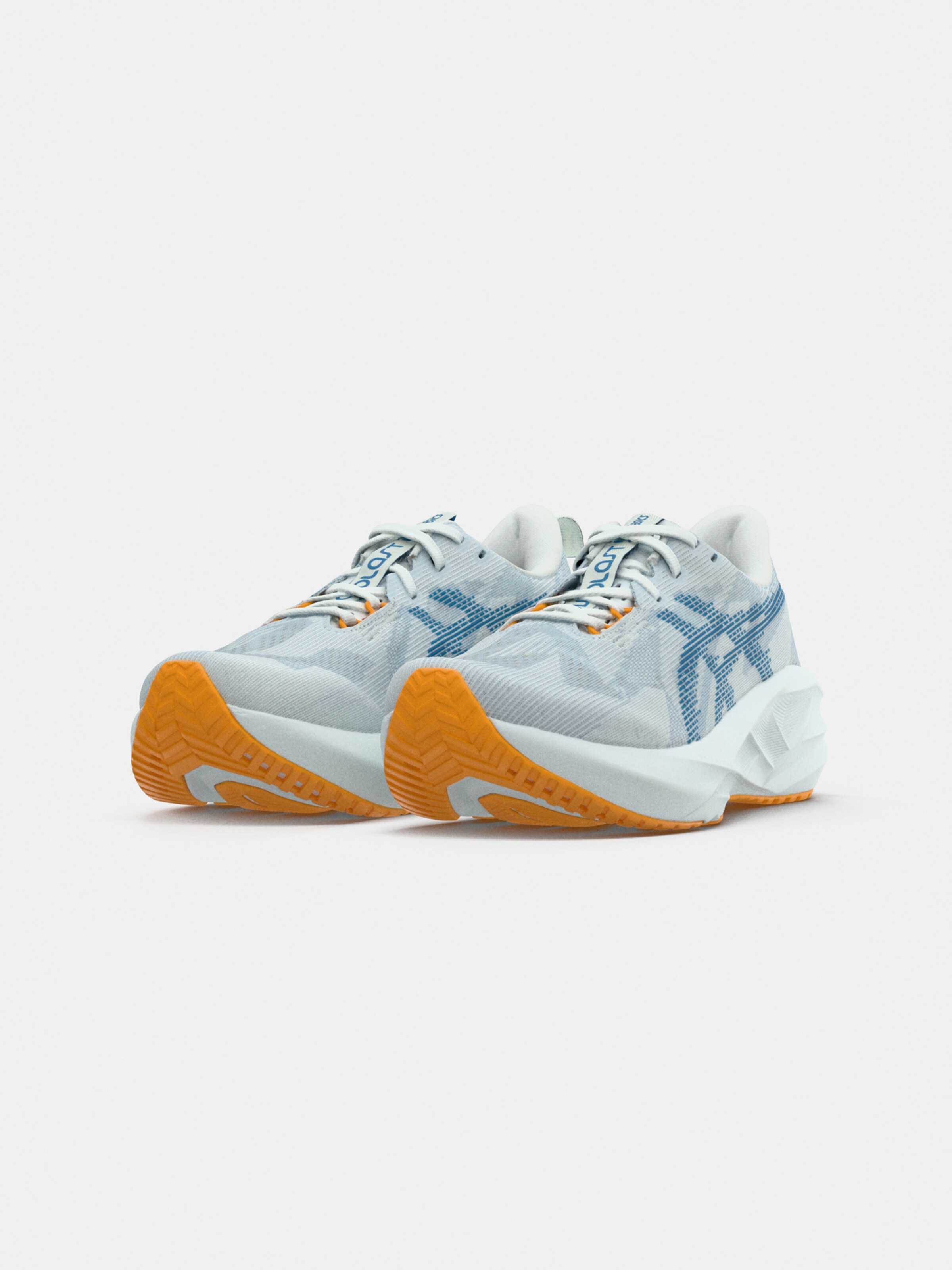 ASICS Беговые кроссовки 'Novablast 5' в цвете Smoke Blue, Gentian, Dusty Blue — фото 2