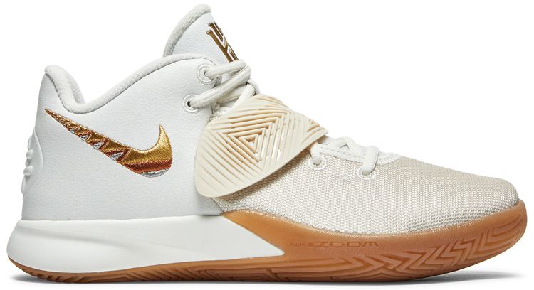 

Кроссовки Nike Kyrie Flytrap 3 EP 'White Metallic Gold', белый