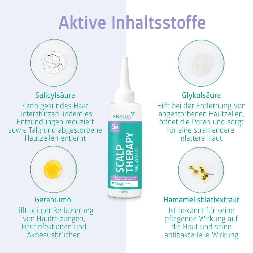 Отшелушивающий серум для кожи головы «Scalp Therapy Exfoliating Serum» от Neofollics, 90 мл Neofollics — фото 3