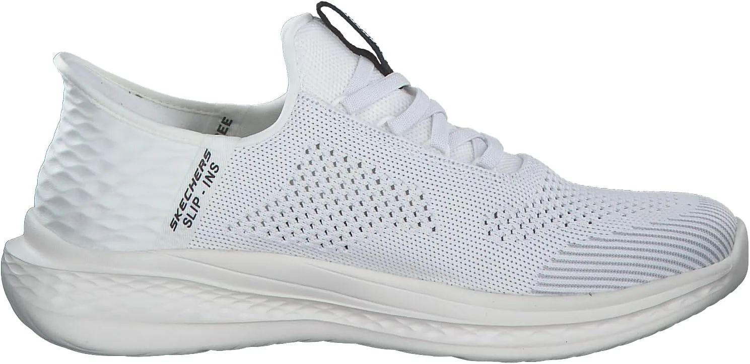 Мужские лоферы Skechers Slade Quinto Hands Free Slip-in, белый — фото 3
