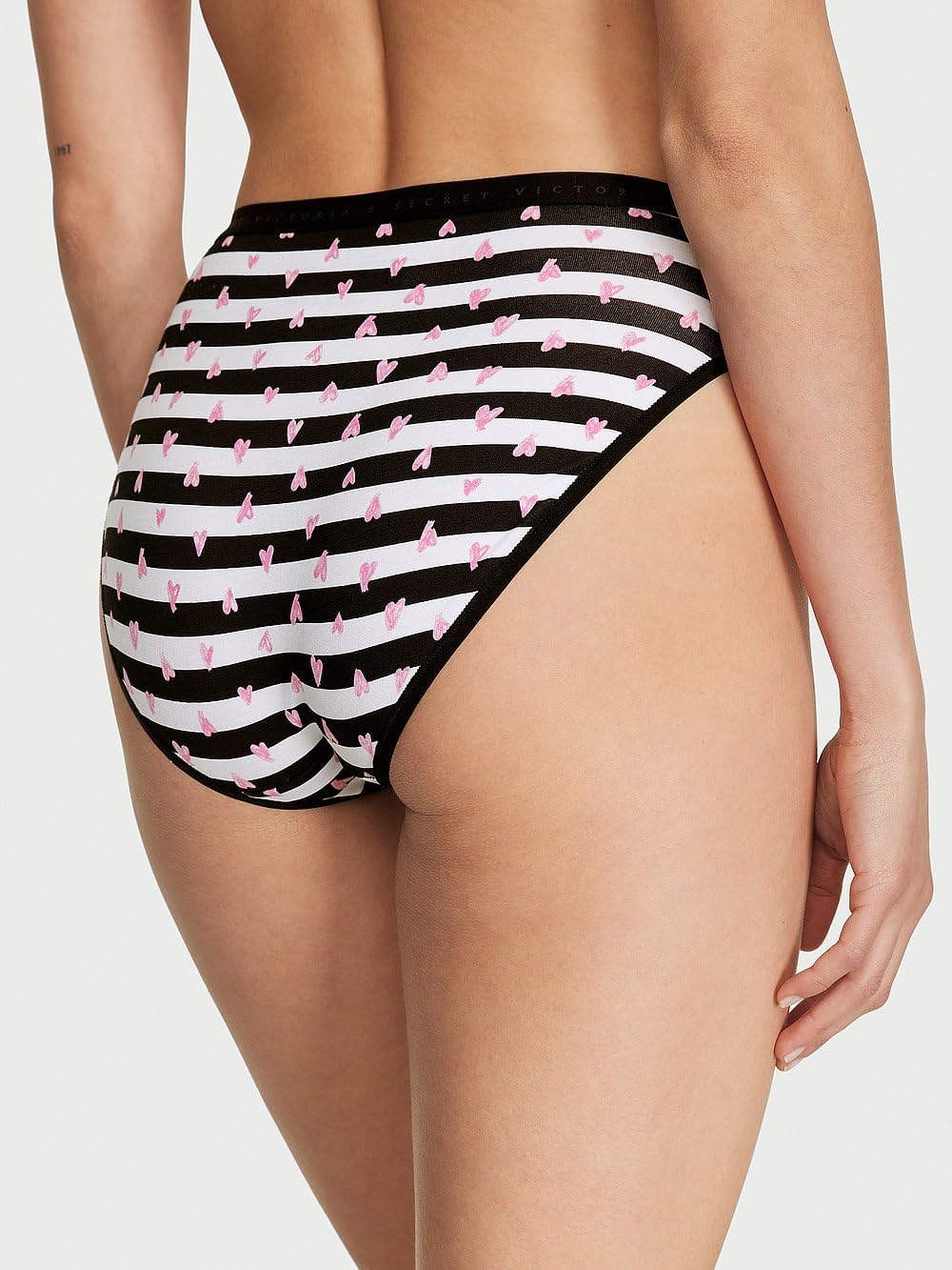 Женские хлопковые трусики Victoria's Secret, трусики с полным покрытием для женщин, набор из нескольких пар (XS-XXL), New Neutrals Mix — фото 3