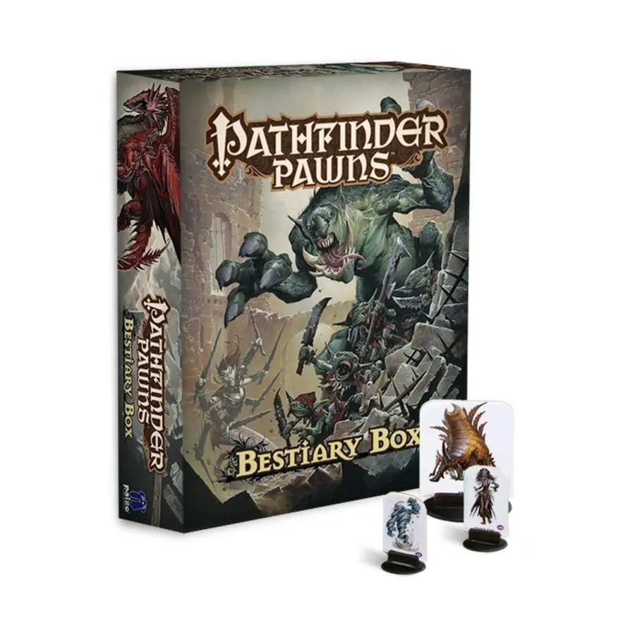 

Бокс-сет Bestiary Box (2nd Printing), Pathfinder Roleplaying Game (1st Edition) - Pawns