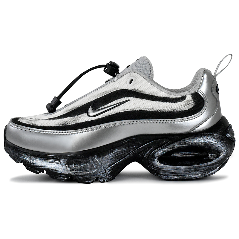 

Женские кроссовки Air Max Up для бега с низким верхом, устойчивые к истиранию и дышащие Nike, серебристо-белый