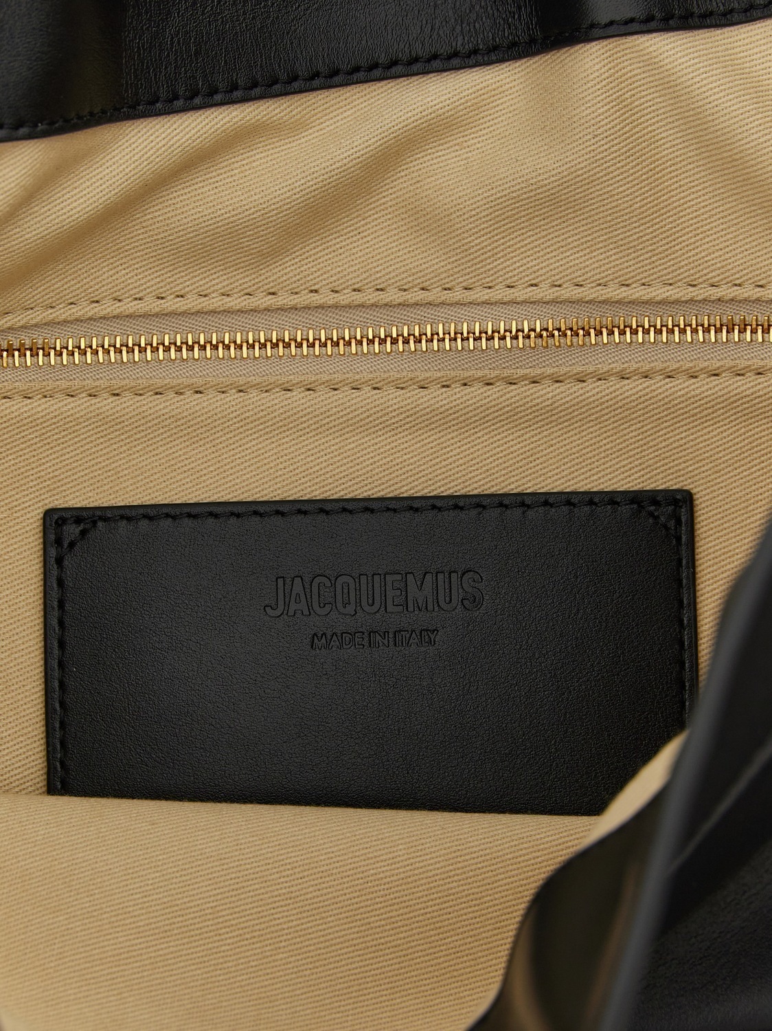 Сумка на плечо «Le Sac Ovalo» JACQUEMUS, черный — фото 4