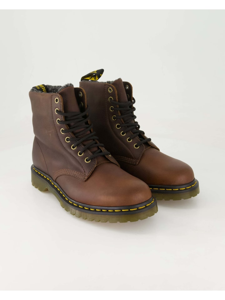 

Ботильоны коричневого цвета Dr. Martens