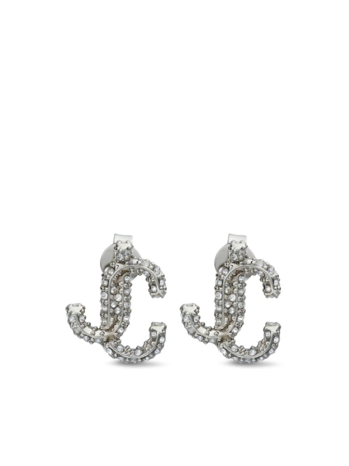 

Серьги-гвоздики JC Star с кристаллами Jimmy Choo, серебряный