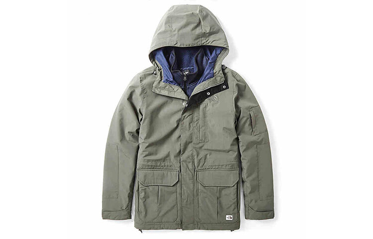 

Куртка мужская зеленая The North Face, зеленый