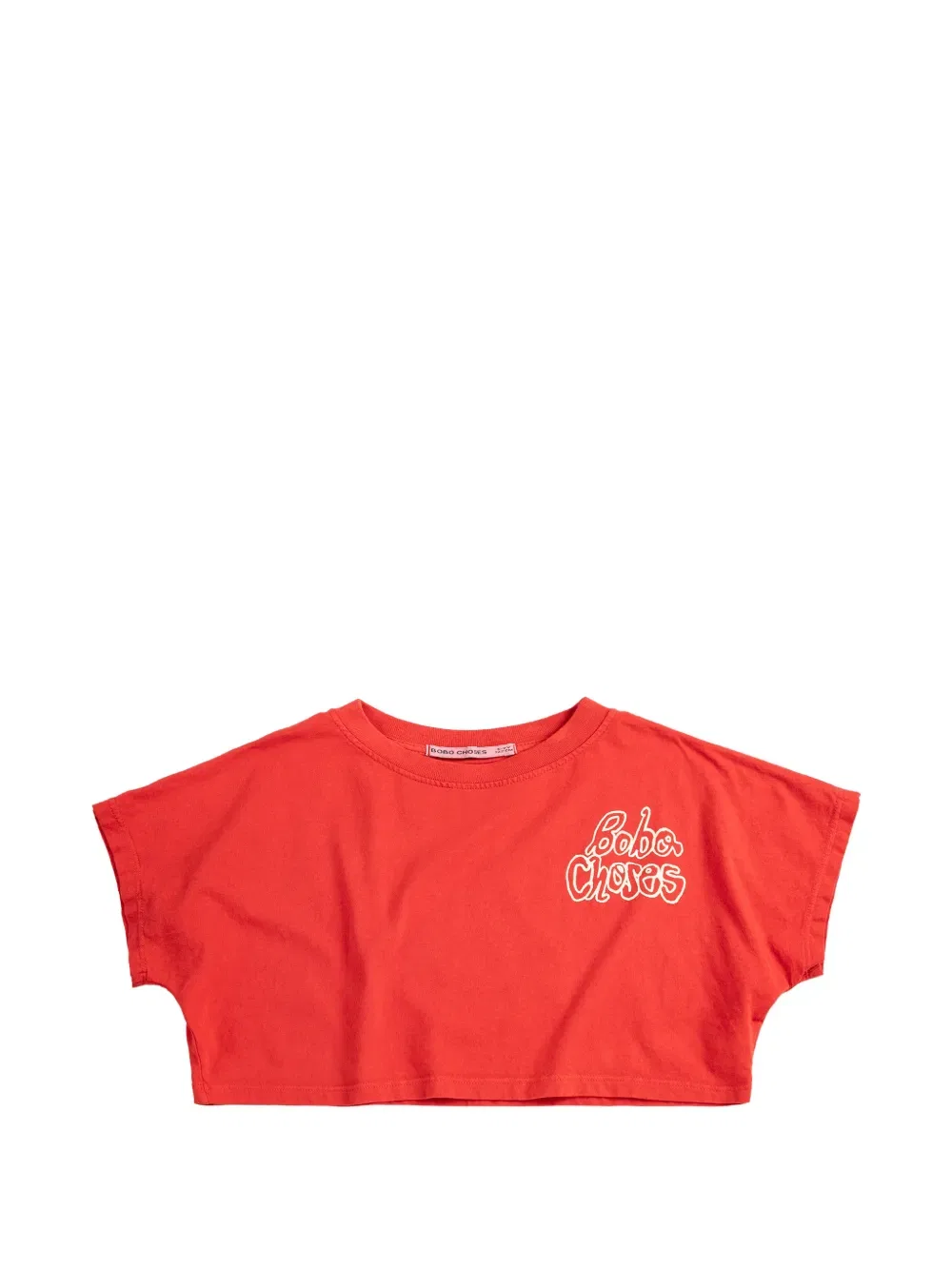 Футболка с надписью Bobo Choses, красный