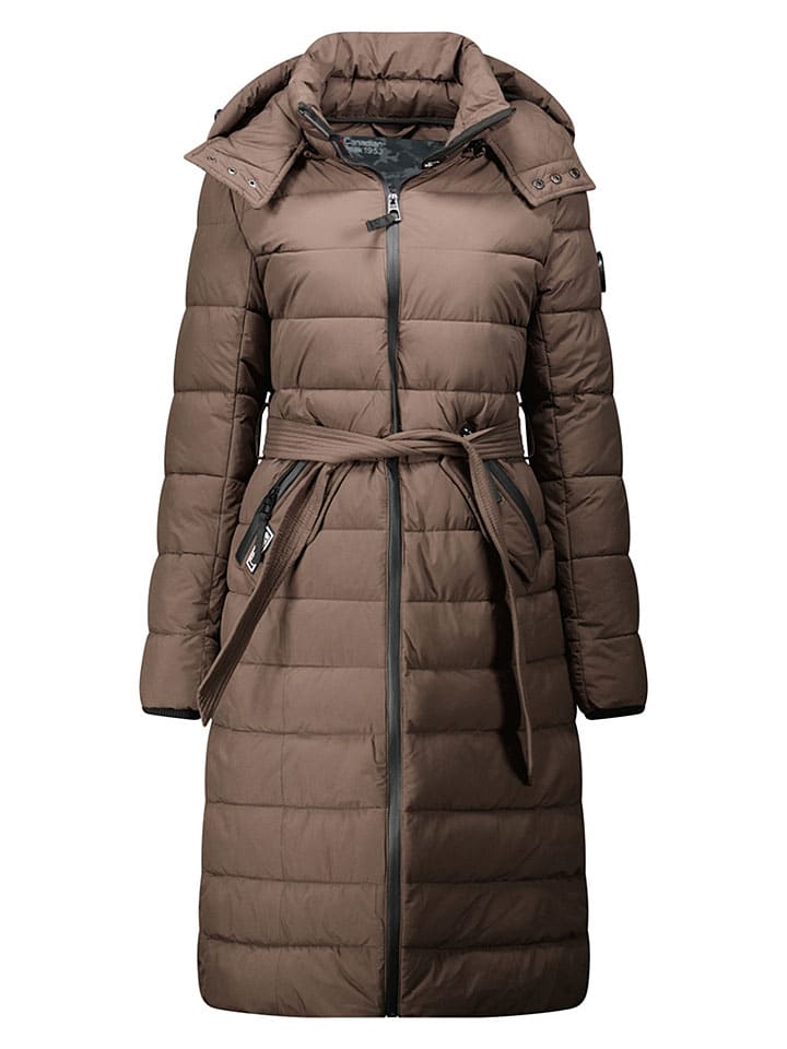 

Canadian Peak Зимнее пальто "Кабимек" коричневого цвета