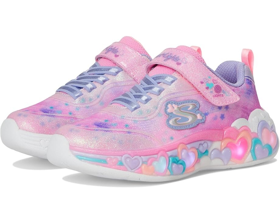 

Кроссовки SKECHERS KIDS Eternal Heart Lights 302696L, цвет Light Pink/Multi