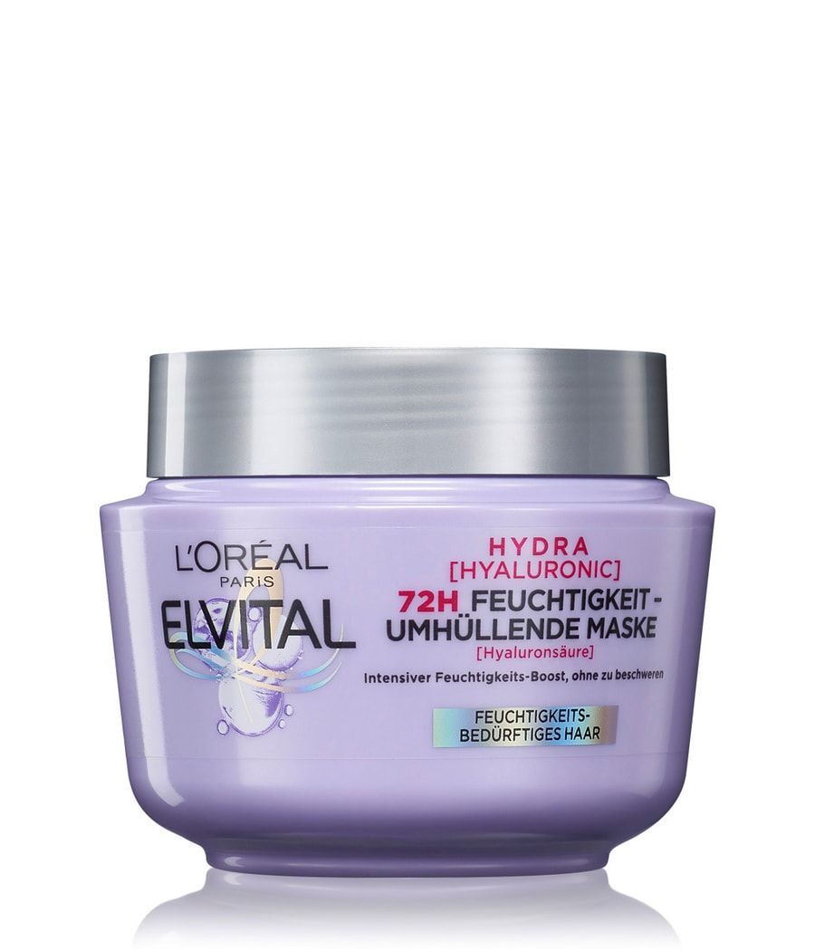 

Маска для волос L'Oréal Paris Elvital Hydra [Hyaluronic] Feuchtigkeit-Umhüllende Maske, 300 ml