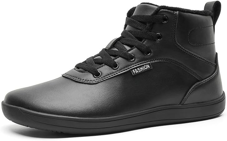 

Зимние ботинки qacksv для мужчин с меховой подкладкой, черный