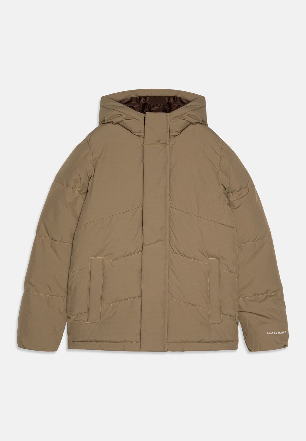 

Зимняя куртка JJWORLD PUFFER Jack & Jones Junior, коричневый