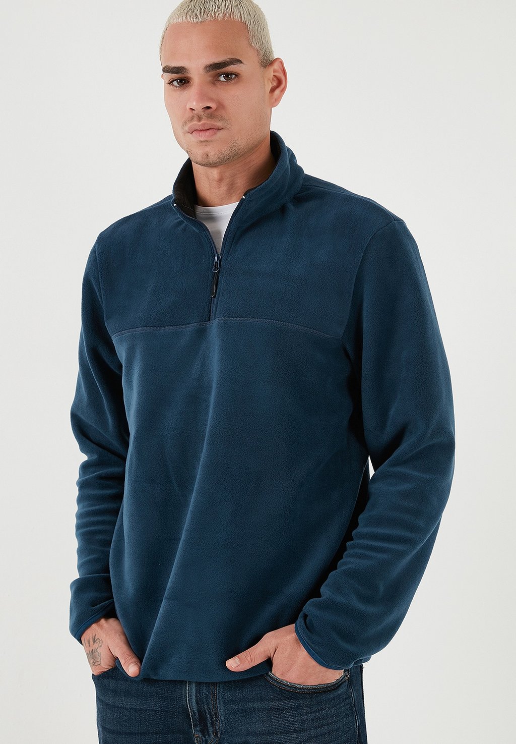 

Флисовый джемпер REGULAR FIT Buratti, синий