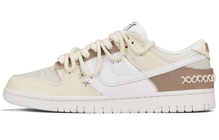 

Кроссовки Nike Dunk Skateboard Shoes Women's Low-Top White Pink