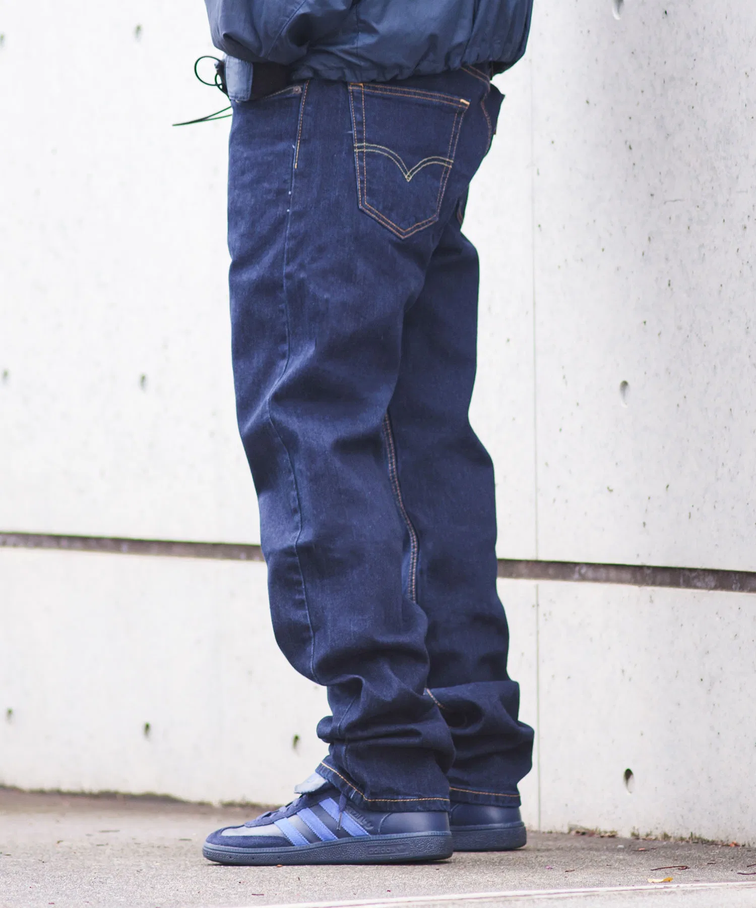 Джинсы Levi's 505™ Regular Fit, темно-синие. — фото 3