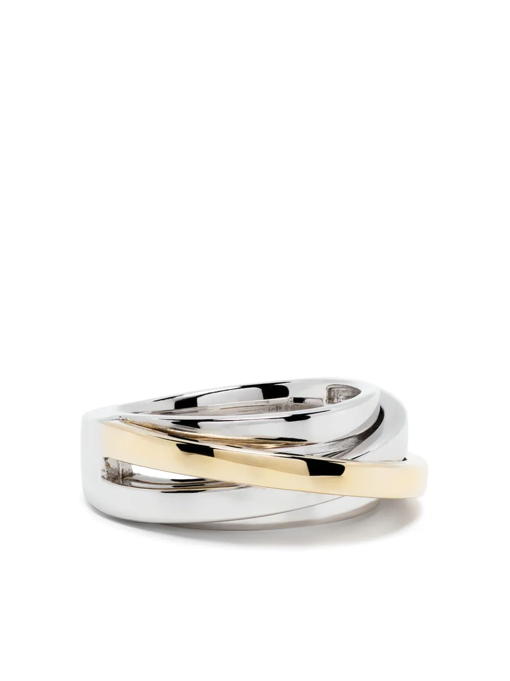 

Серебряное кольцо Orb Slim Duo Tom Wood, серебяный