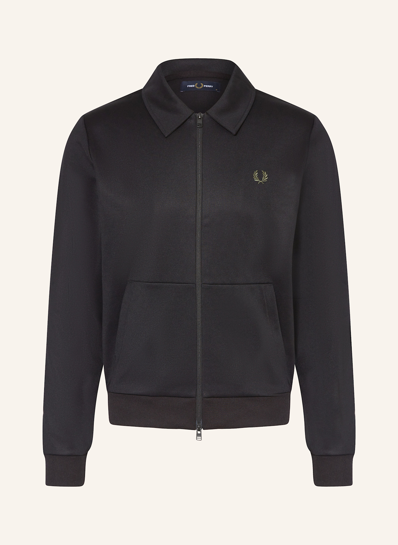 

Куртка с галлонными полосками Fred Perry, черный