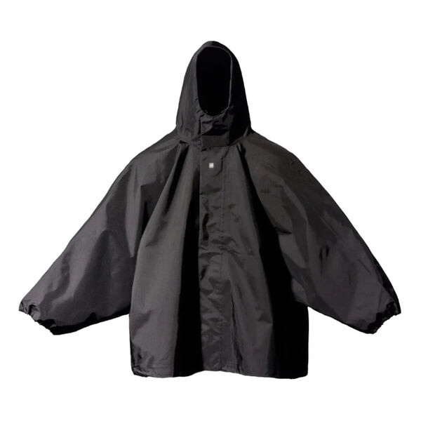 

Куртка engineered by balenciaga t-cut parka 'black' Yeezy Gap, черный