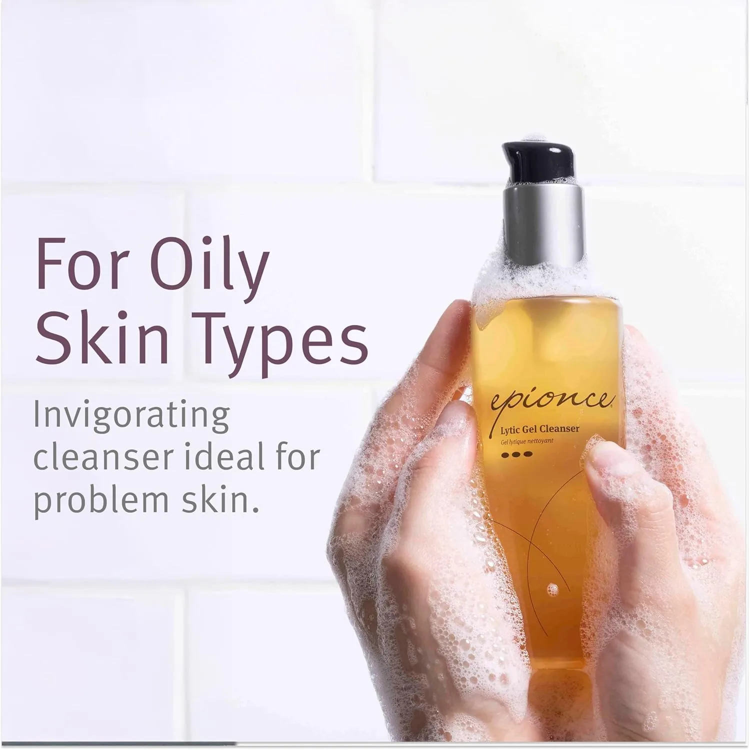 Гель для умывания Epionce — Lytic Gel Cleanser - нежное пенящееся средство для умывания и снятия макияжа для жирной — фото 2