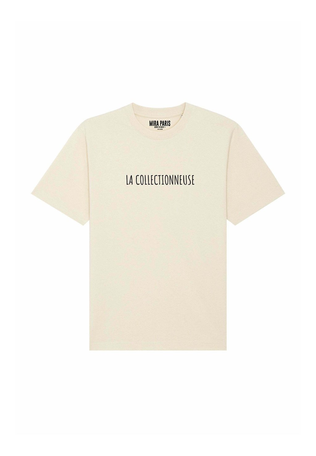 

Футболка с принтом LA COLLECTIONNEUSE PRINT HEAVYWEIGHT Mira Paris, кремовый
