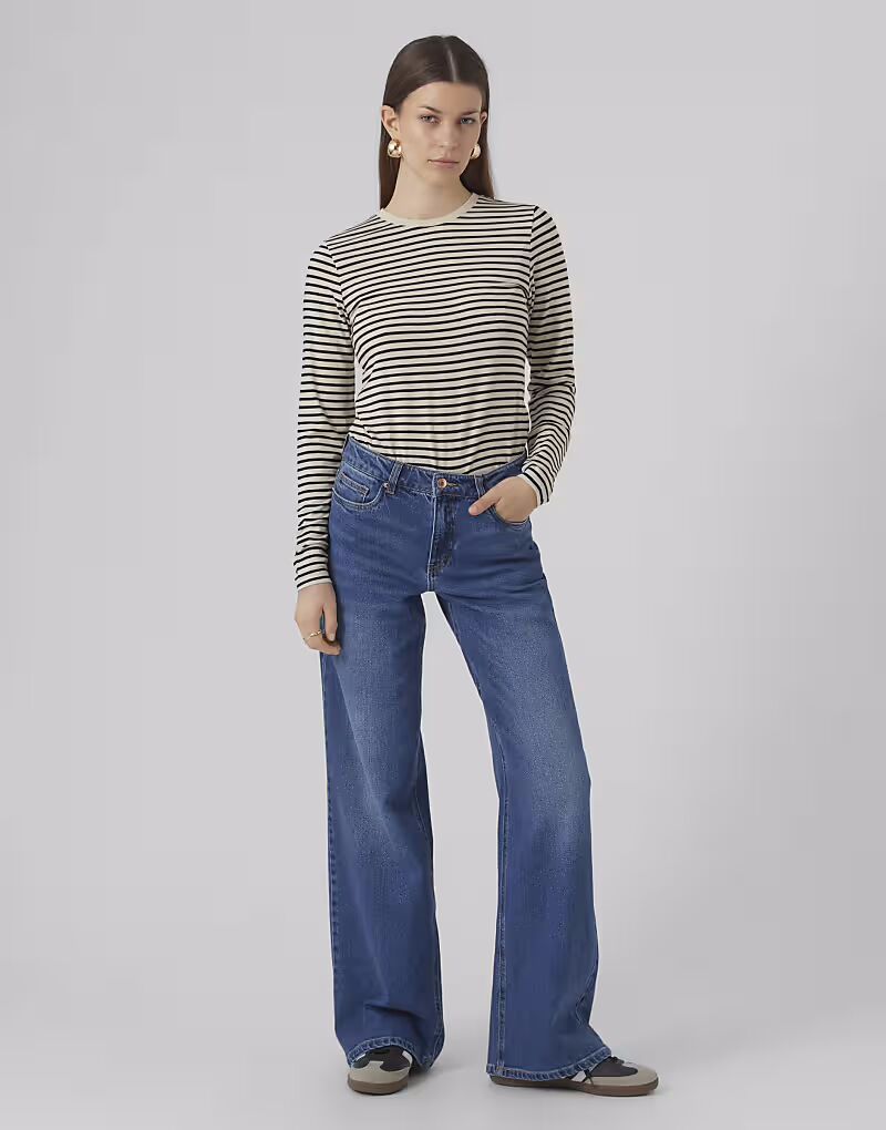 

Джинсы Vero Moda Wide fit из средне-синего денима