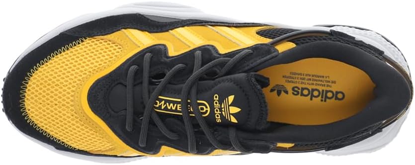 Мужские кроссовки adidas Ozweego на шнуровке повседневные - черные — фото 4