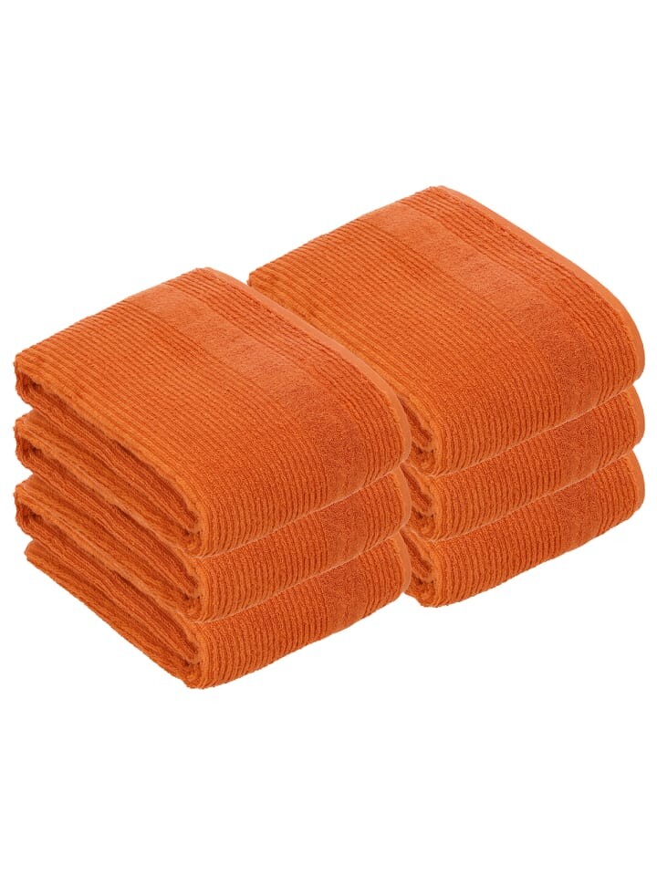 

Полотенце для ванной и душа Vossen, цвет electric orange