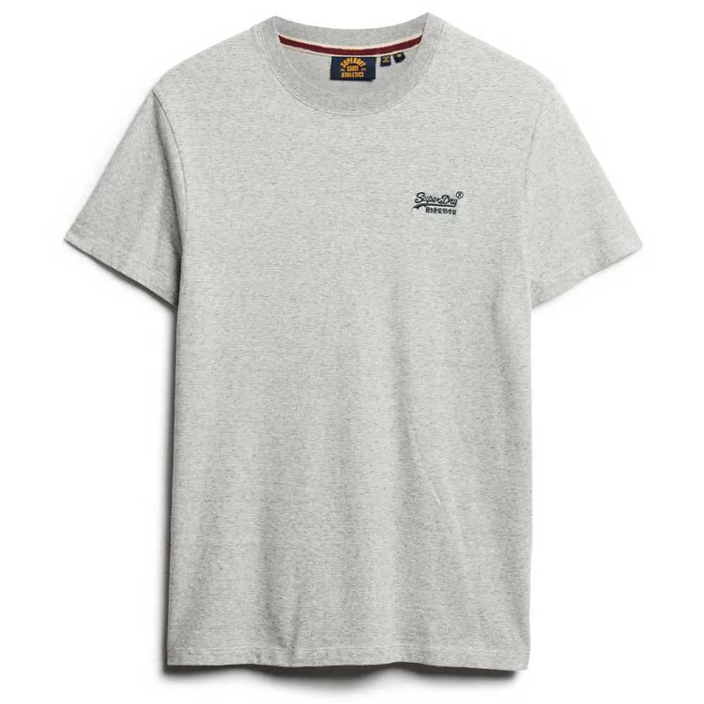 

Футболка Superdry Essential Logo Embroidered, серый