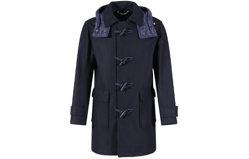 

HUGO BOSS Темно-синее пальто мужское, Dark Blue