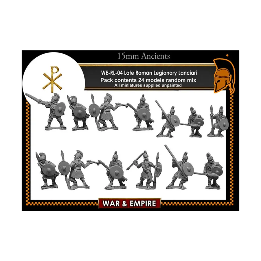 

Ланчари, War & Empire - Dark Ages Miniatures - Late Roman Legionaries (15mm)