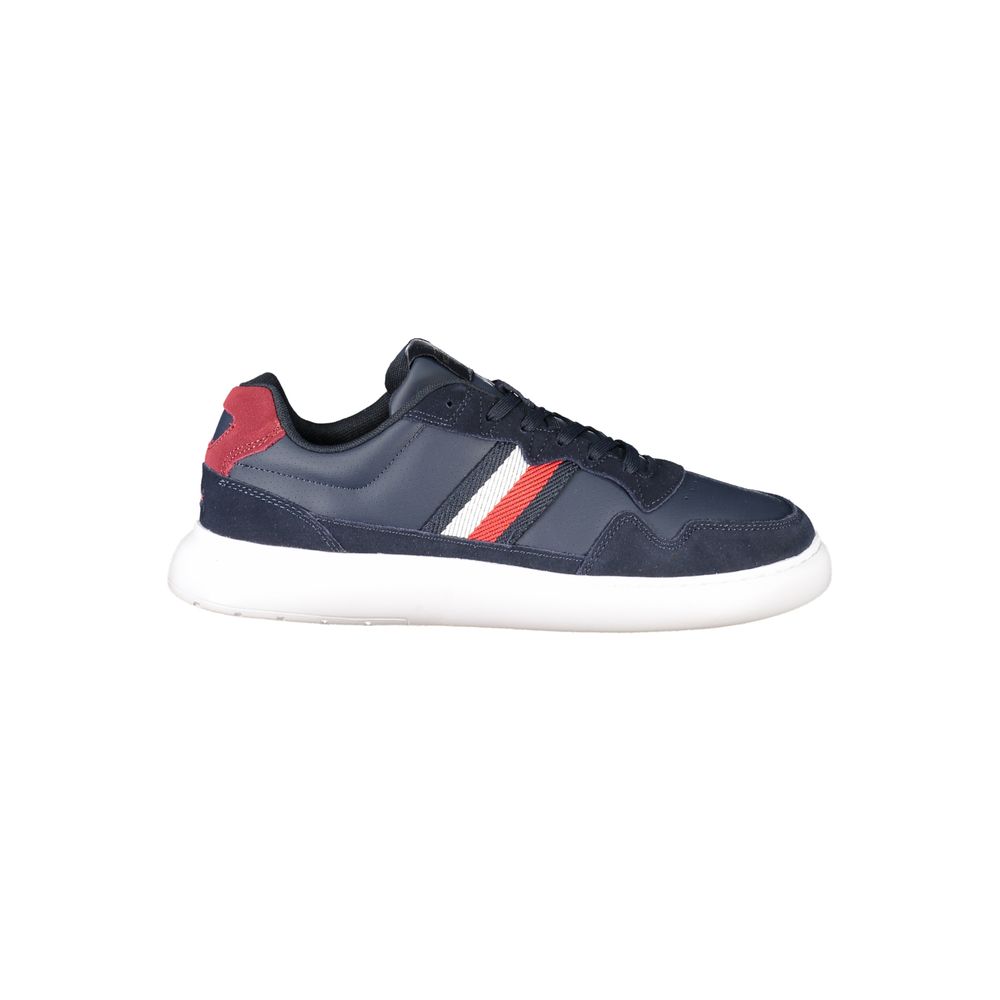 

Синие кожаные мужские кроссовки Tommy Hilfiger