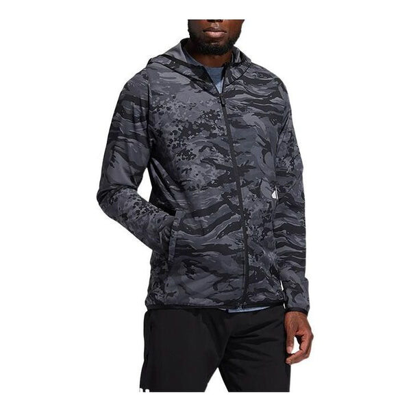 

Куртка adidas FreeLift Camouflage Training Hoodie, черный