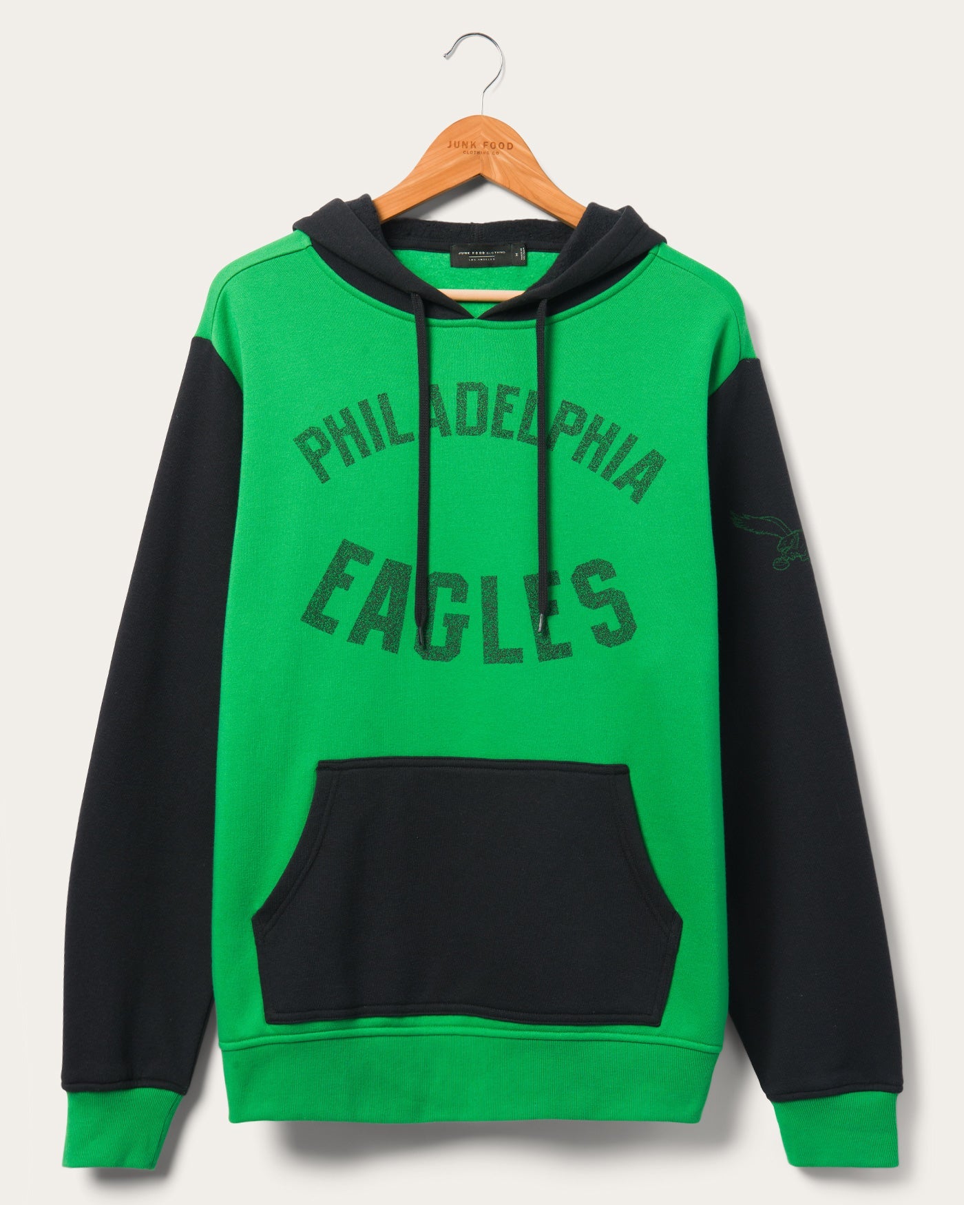 

Толстовка с капюшоном Eagles Goal Line Junk Food Clothing, цвет kelp