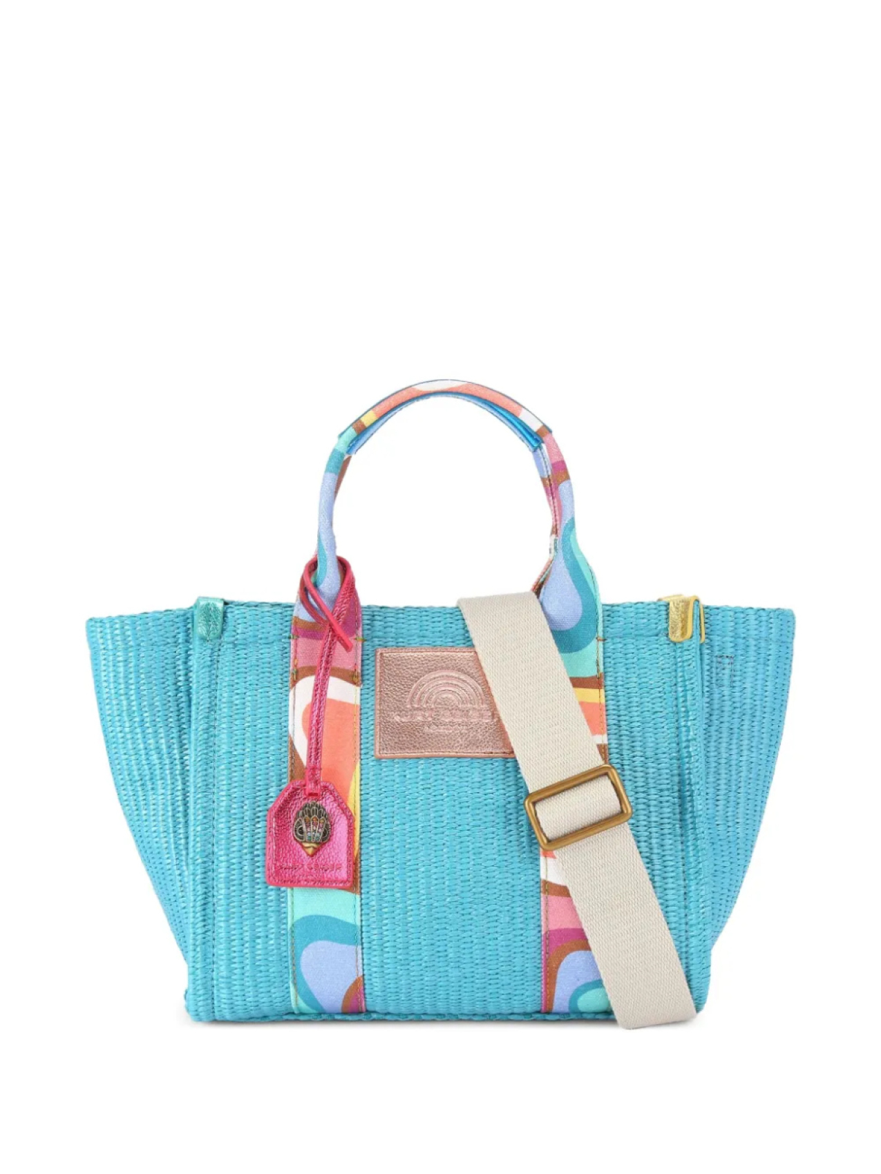

Сумка-шоппер Kurt Geiger London small Southbank, синий