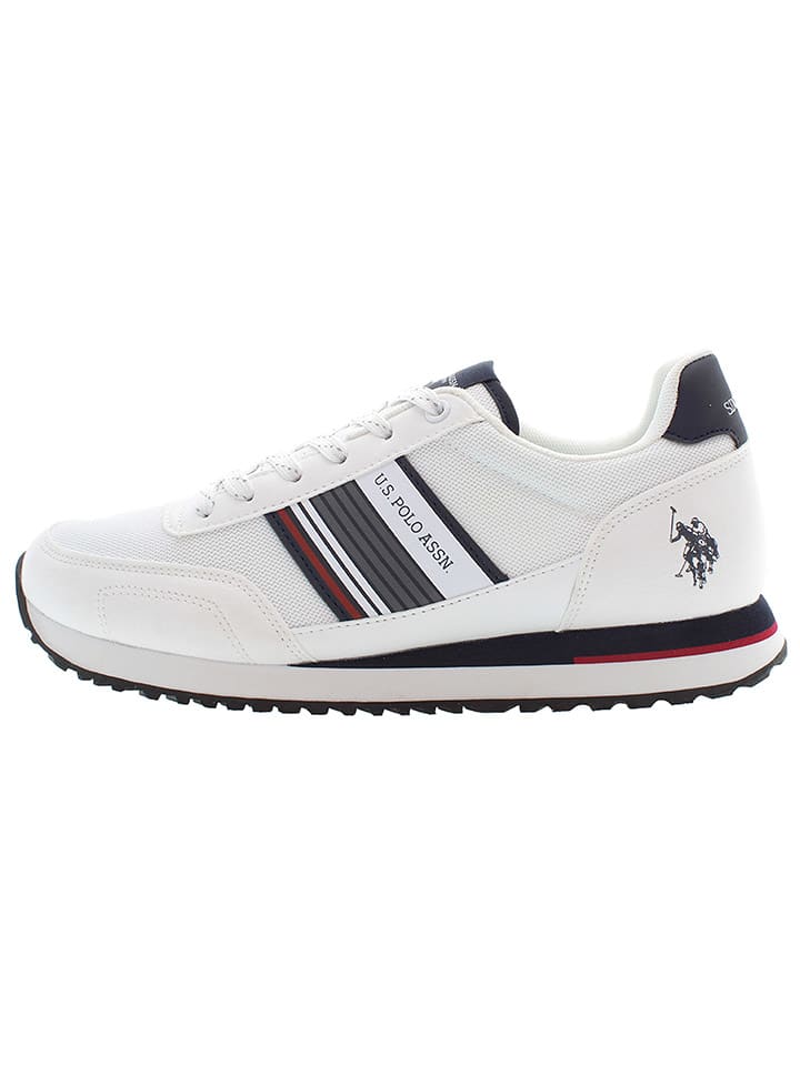 

Низкие кроссовки U.S. Polo Assn., белый/черный