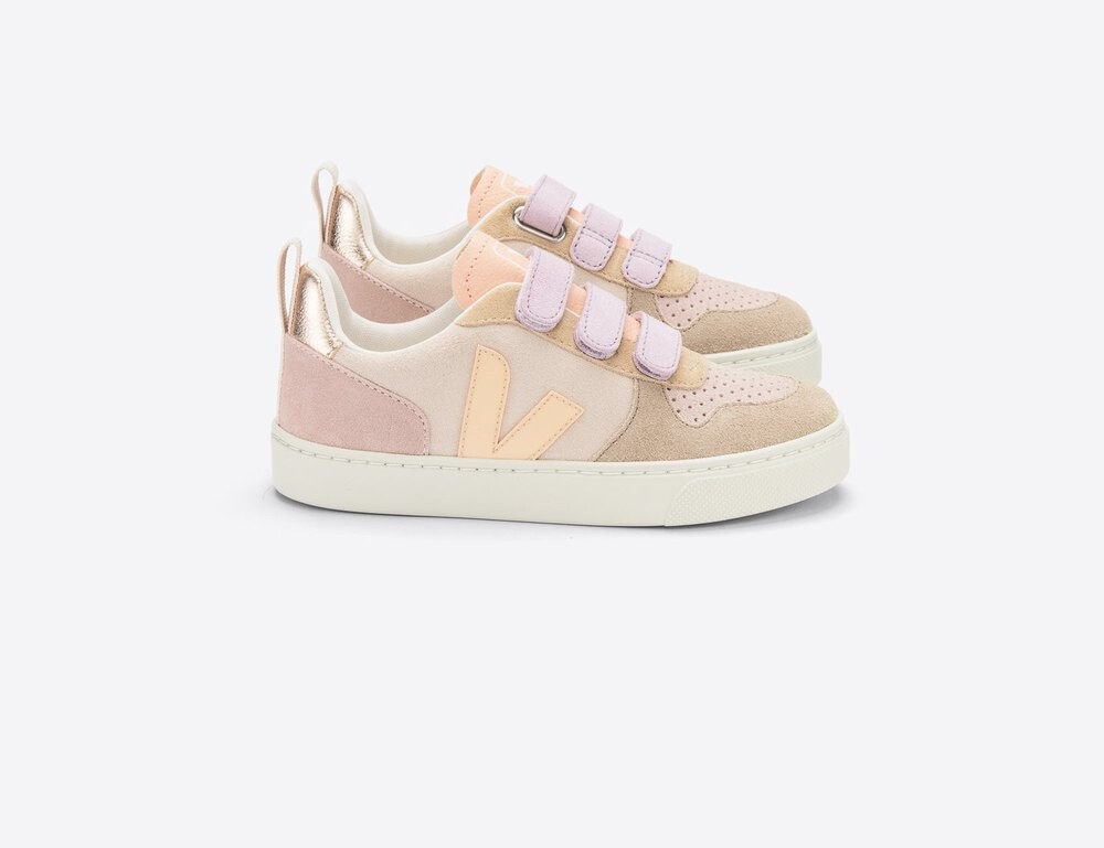

Кроссовки Veja V-10 Velcro, розовый