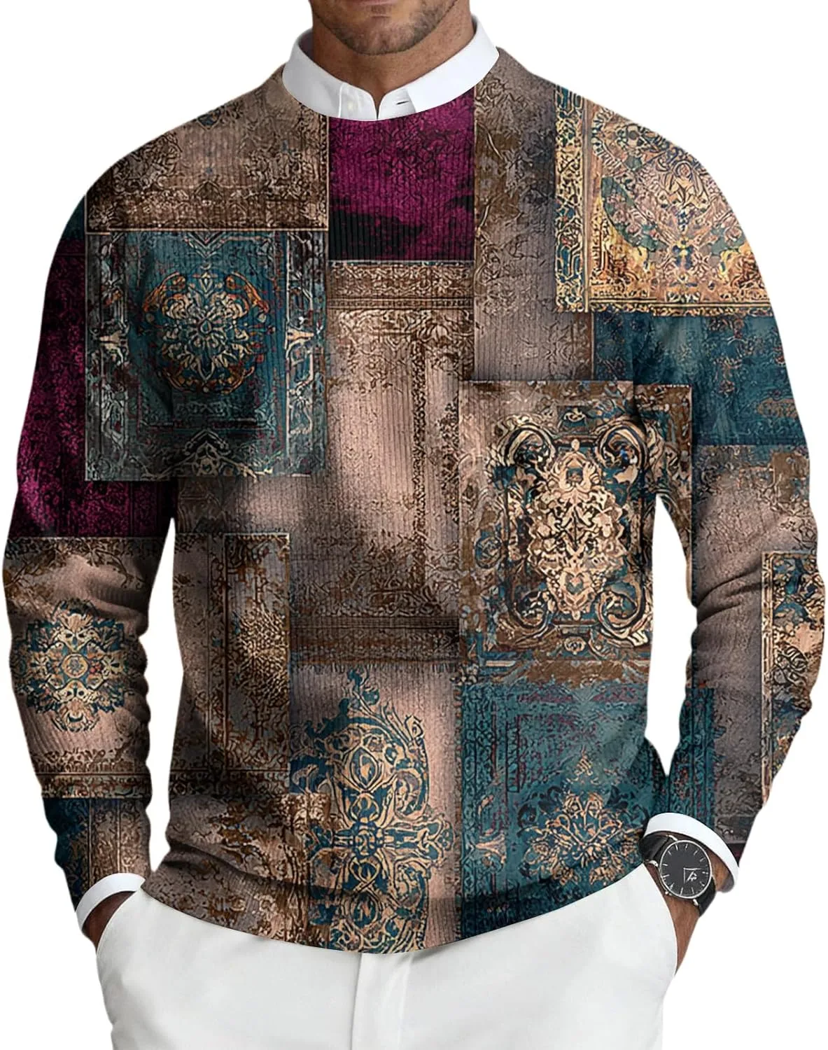 

Свитер вязаный для мужчин и женщин AAZJSS