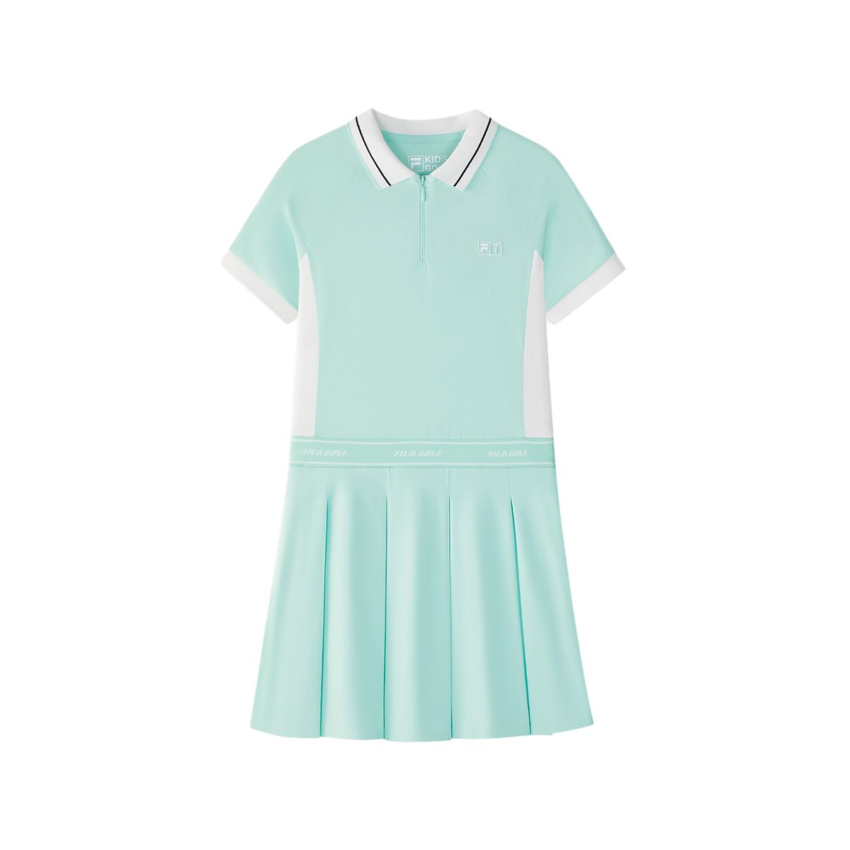 FILA KIDS Комплект с юбкой Teenagers x DP WORLD TOUR Grass Aqua Green — фото 3