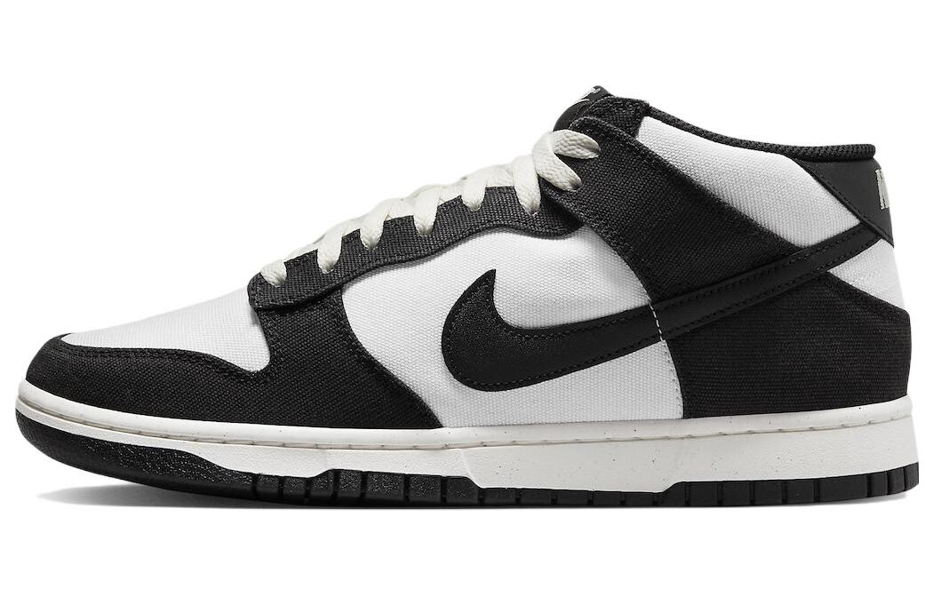 

Кроссовки Nike Dunk Mid Canvas Panda, черный, Серый, Кроссовки Nike Dunk Mid Canvas Panda, черный