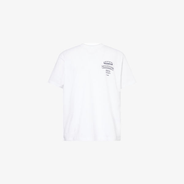 

Футболка из хлопка с графическим принтом Sandwich Carhartt Wip, белый