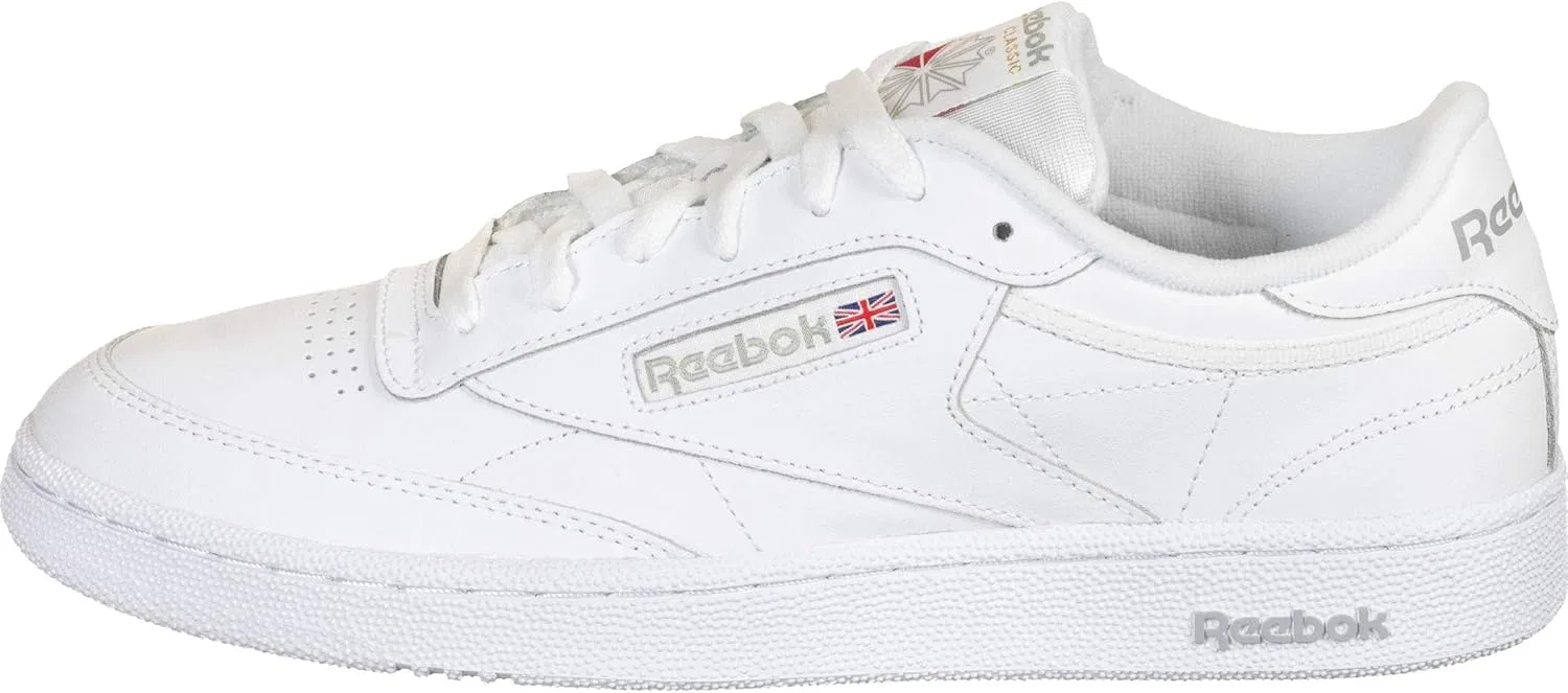 Женские кроссовки Reebok Club C 85 Lthr, White Intense White Sheer Grey — фото 2