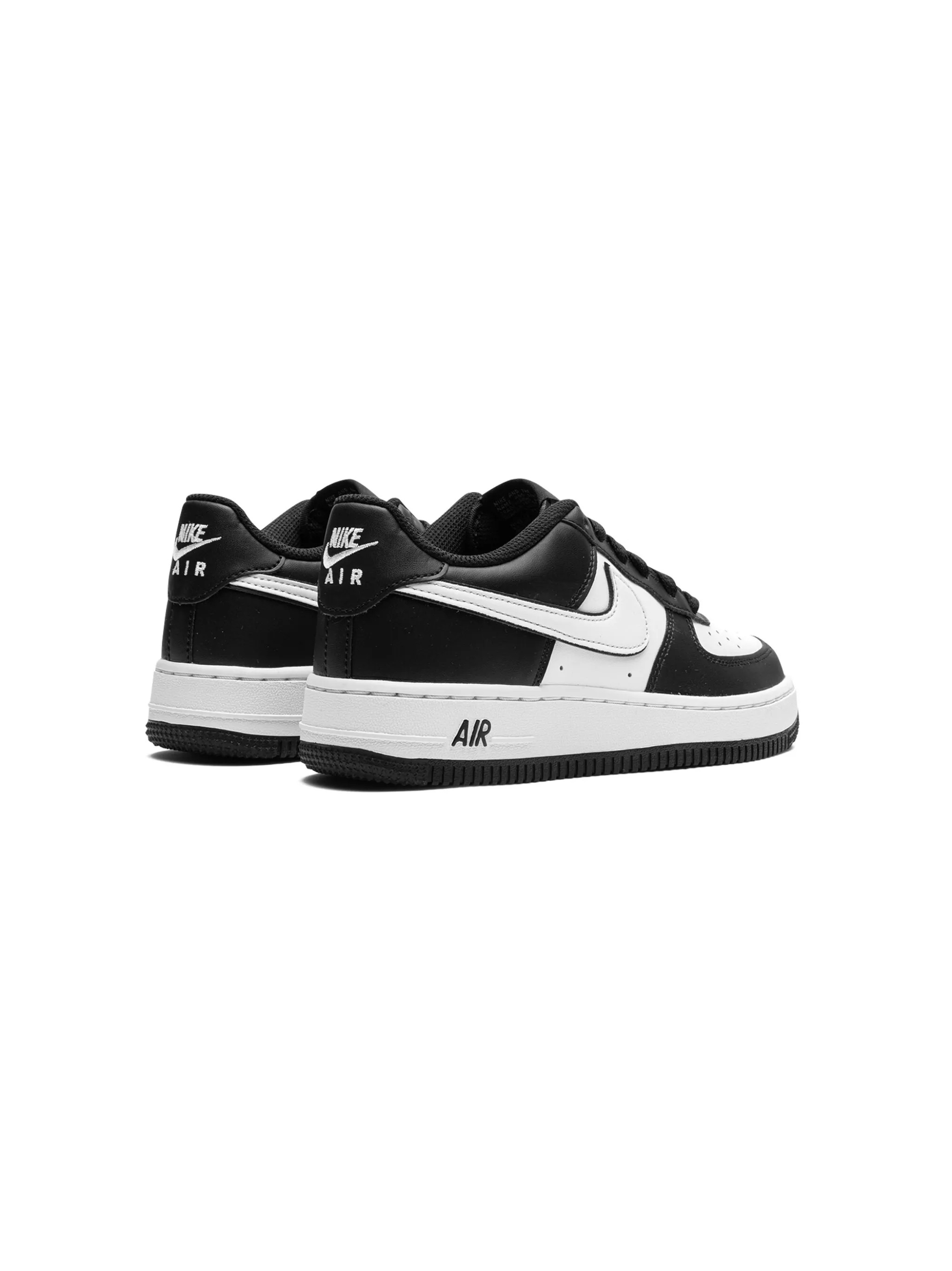 Кроссовки Air Force 1 LV8 2 Panda Nike Kids, черный — фото 3
