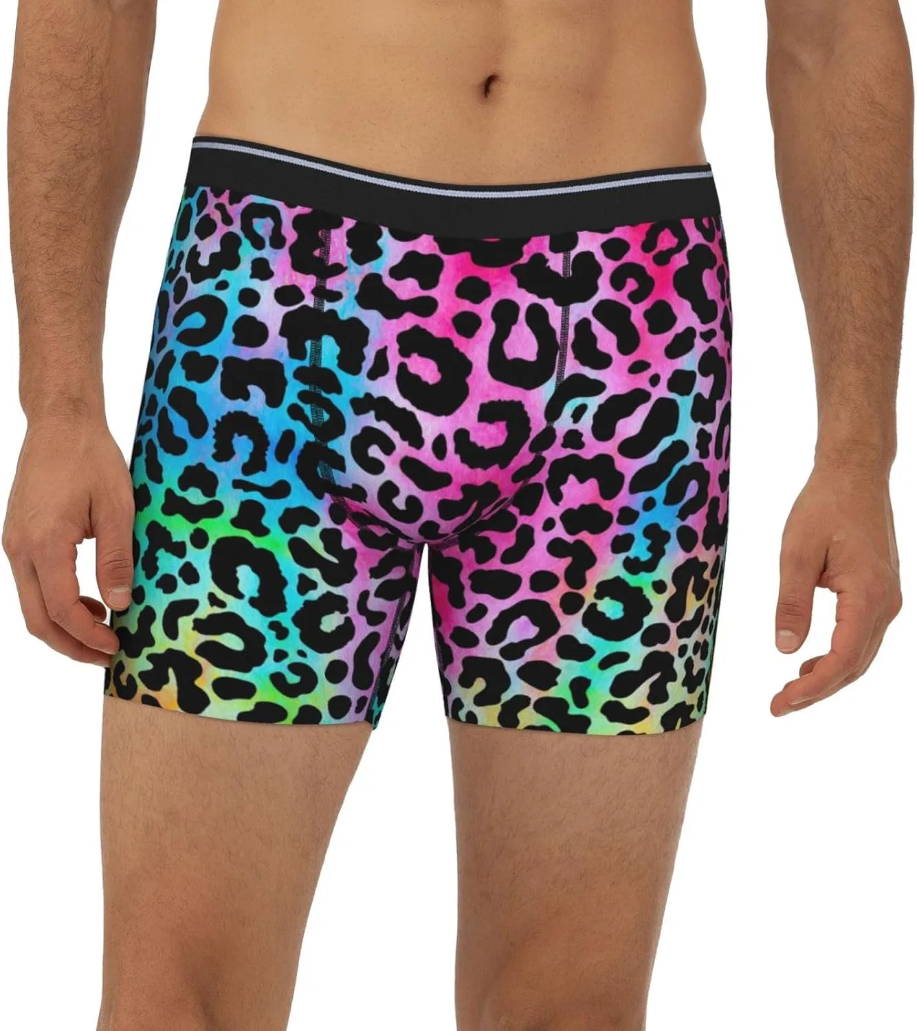 Боксеры, Animal Print, Black — фото 2