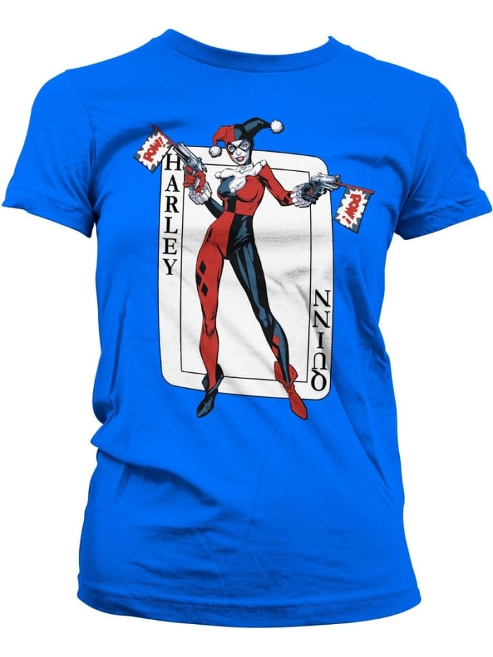 

Футболка DC Commics Harley Quinn, синий